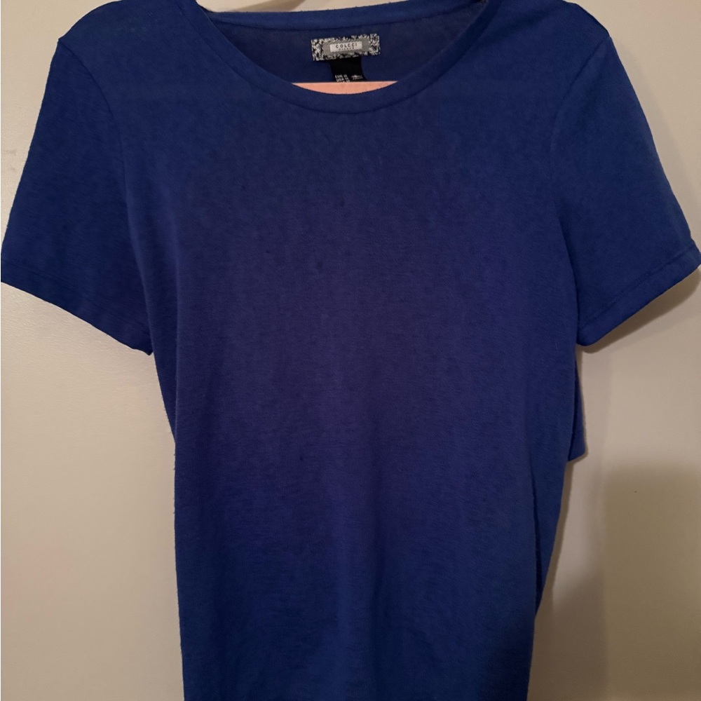 Blue Short Sleeve T-Shirt